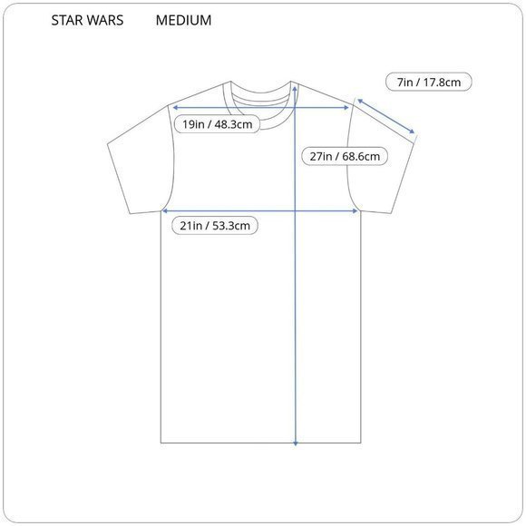 Star Wars True Vintage T-Shirt Shirt Grey‎ M Medium - Picture 3 of 8